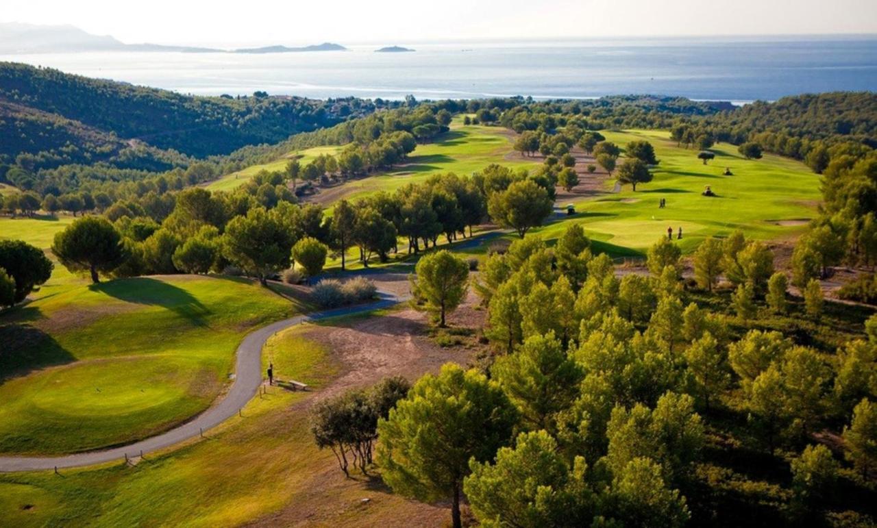 T3 Vue Mer Exceptionnelle Au Domaine Fregate Bandol Сен-Сир-сюр-Мер Экстерьер фото